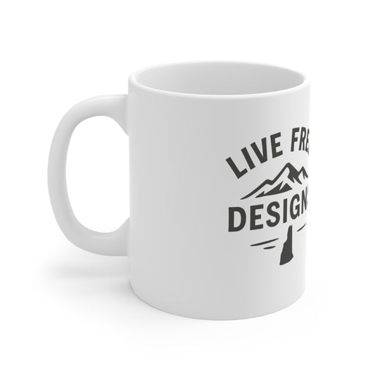 Custom White Personalized Ceramic Mug