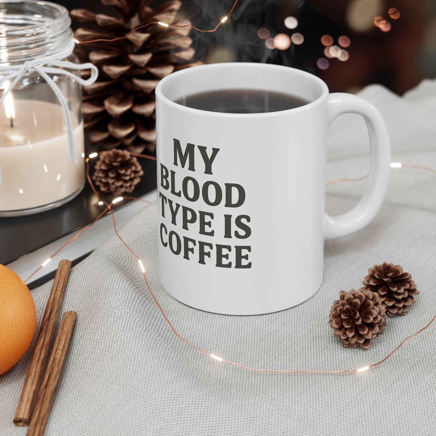 Custom White Personalized Ceramic Mug