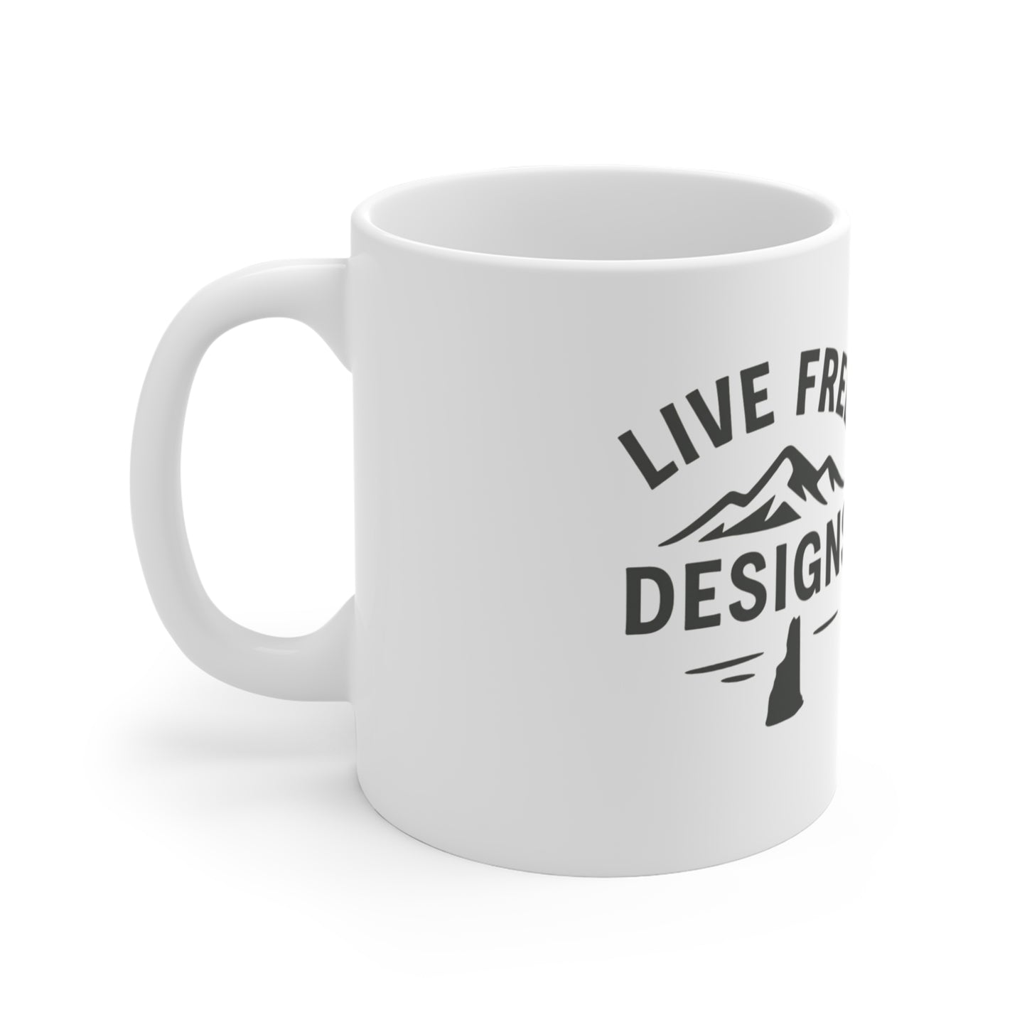 Custom White Personalized Ceramic Mug