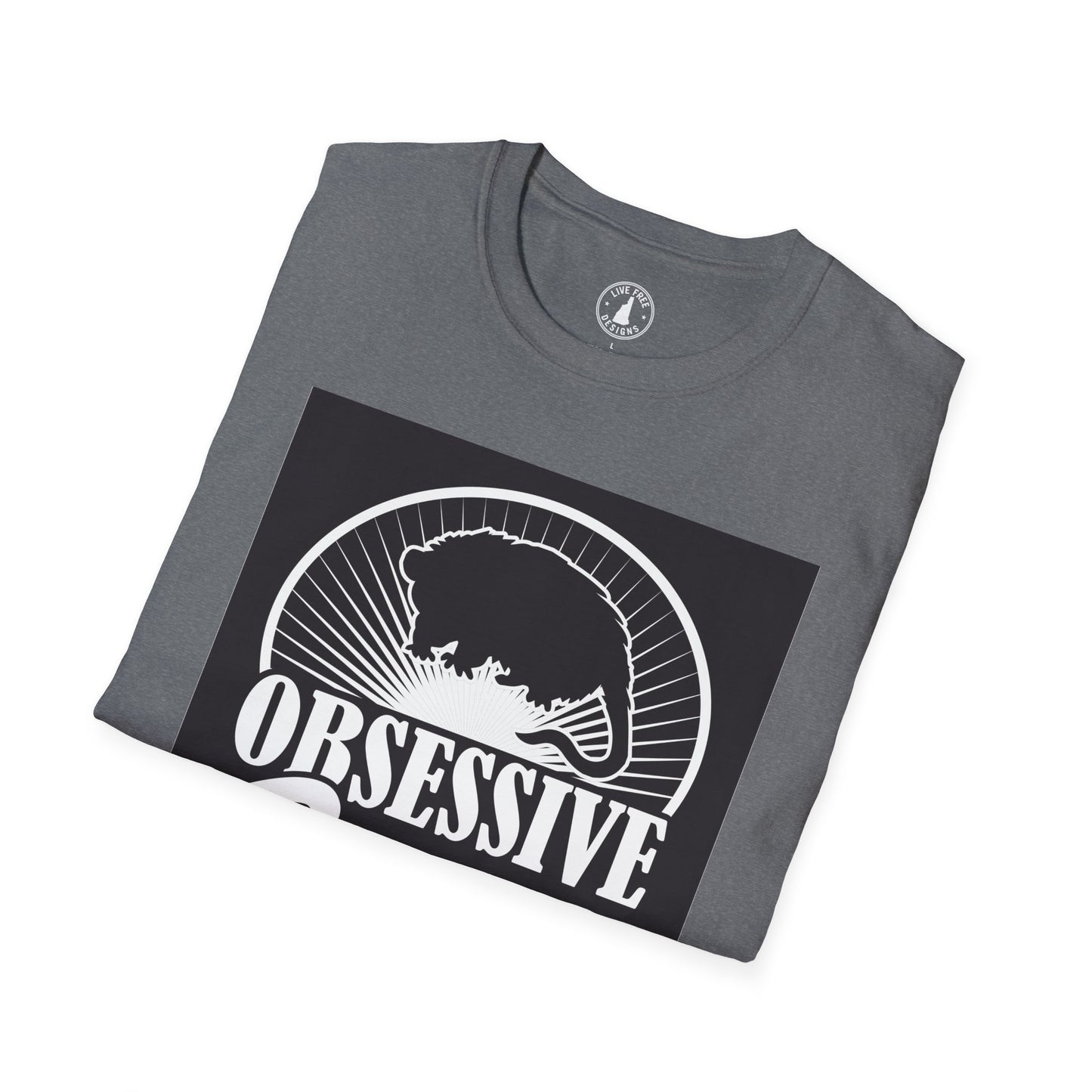 Obsessive Possum Disorder Unisex T-Shirt, Funny Animal Tee, Gift for Possum Lovers, Casual Wear, Unique T-Shirt
